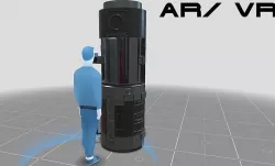 Cryo Pod Low-poly 3D model