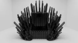 Crystal Throne 3D model