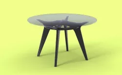 Design table 3D model