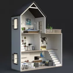 doll house 3D model