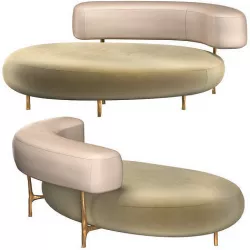 Ella Armchair 3D model