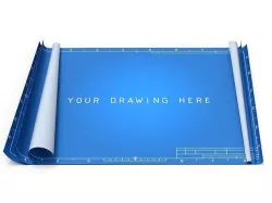 Empty Blueprint 3D model
