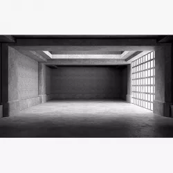 Empty room interior 03 3D model