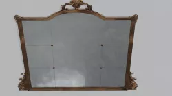 Espelho retro  Retro mirror 3D model