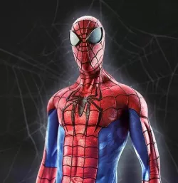 Fan art - Spiderman Low-poly 3D model