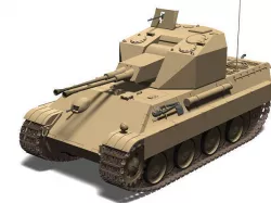 Flakpanzer V Coelian 3D model