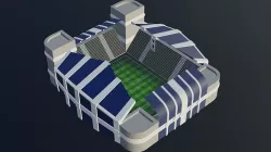 Football Stadium - Tottenham Hotspur Low-poly 3D model