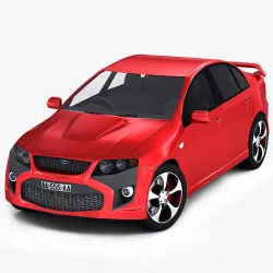 Ford FPV GT-P 3D model