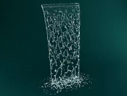 Fountain potok 6 animated 3D model