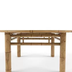 Furniture Bamboo Table Chair 3D model