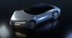 Futuristic Car 21 3D model