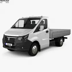 GAZ Gazelle Next Single Cab Flatbed 2020 3D model