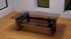 Glass Table 3D model
