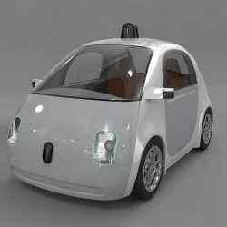 Google Car 3D model