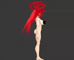 Gorgon Stheno nude 3D model