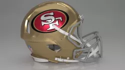 Helmet NFL Casco sport pro 3D model