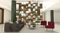 Hotel reception 3D model