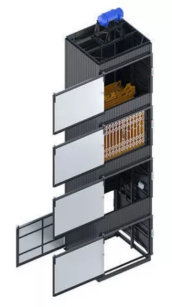 Industrial lift - TELOS ARCHIVE 3D model