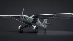 Kit Fox S7 STI Titan C4D Rigged 3D model