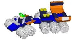 Launcher rover 3D model