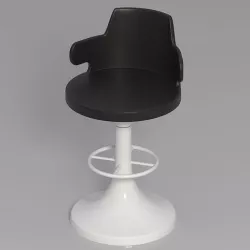leather barstool 3D model