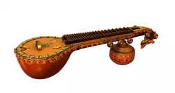 lute indian instrument 3d model 3D model