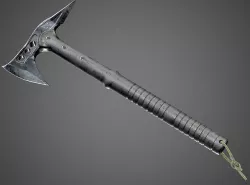 M48 Hawk Tactical Tomahawk AAA PBR Game Ready Asset Low-poly 3D model