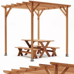 Merry Products Picnic Table Set  3D model