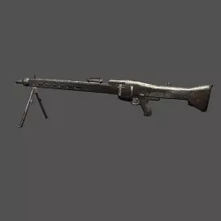 MG3 Machine gun Low-poly 3D model