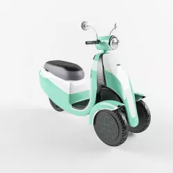 Microletta electric motorcycle 3D model