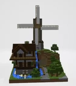 mills 3D model
