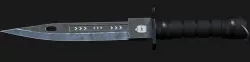 Modeling mapping and texturing a knife Low-poly 3D model