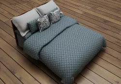 MODERN BED  Low-poly 3D model