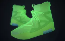  Nike Air Fear of God - Frosted Spruce Green Low-poly 3D model