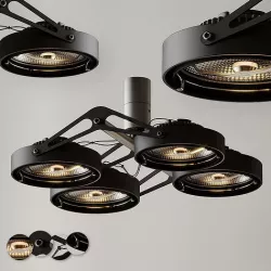 NOMAD 4XLED GE by Modular Lighting Instruments 3D model