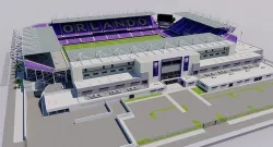 Orlando City Stadium -  Exploria Stadium - Orlando  USA 3D model