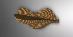 Parametric Wall Shelf Stand 3D model