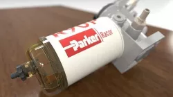 Parker Racor Diesel Filter 790R10 - R90P Low-poly 3D model