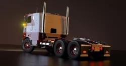 Peterbilt 352 Truck 3D model