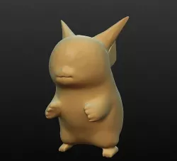 pikachu 3D model