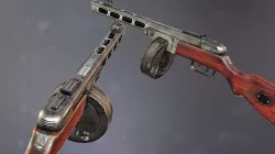 Ppsh 41  Low-poly 3D model