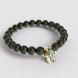 pulsera de un casco con piedras bracelet of a helmet with stones 3D model