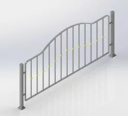 railing 3D model