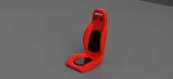 Recaro seat 3D model