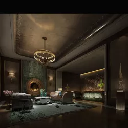 reception hall 3D model