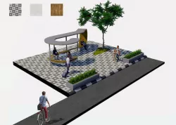 rest area design 3D model