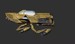 Retro Jet 3D model
