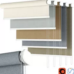 Roller Blind 12 Achilles 3D model