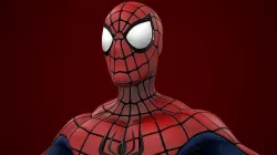 spiderman comic 3D model