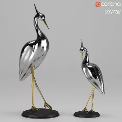 Stork 3D model